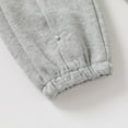 thumbnail image 6 of Gfyviroh 3-10 Y Toddler Kids Cotton Pants Little Girls Pleated Cuffed Pants with Pockets Soft Elastic Waist Sport Pants, 6 of 6
