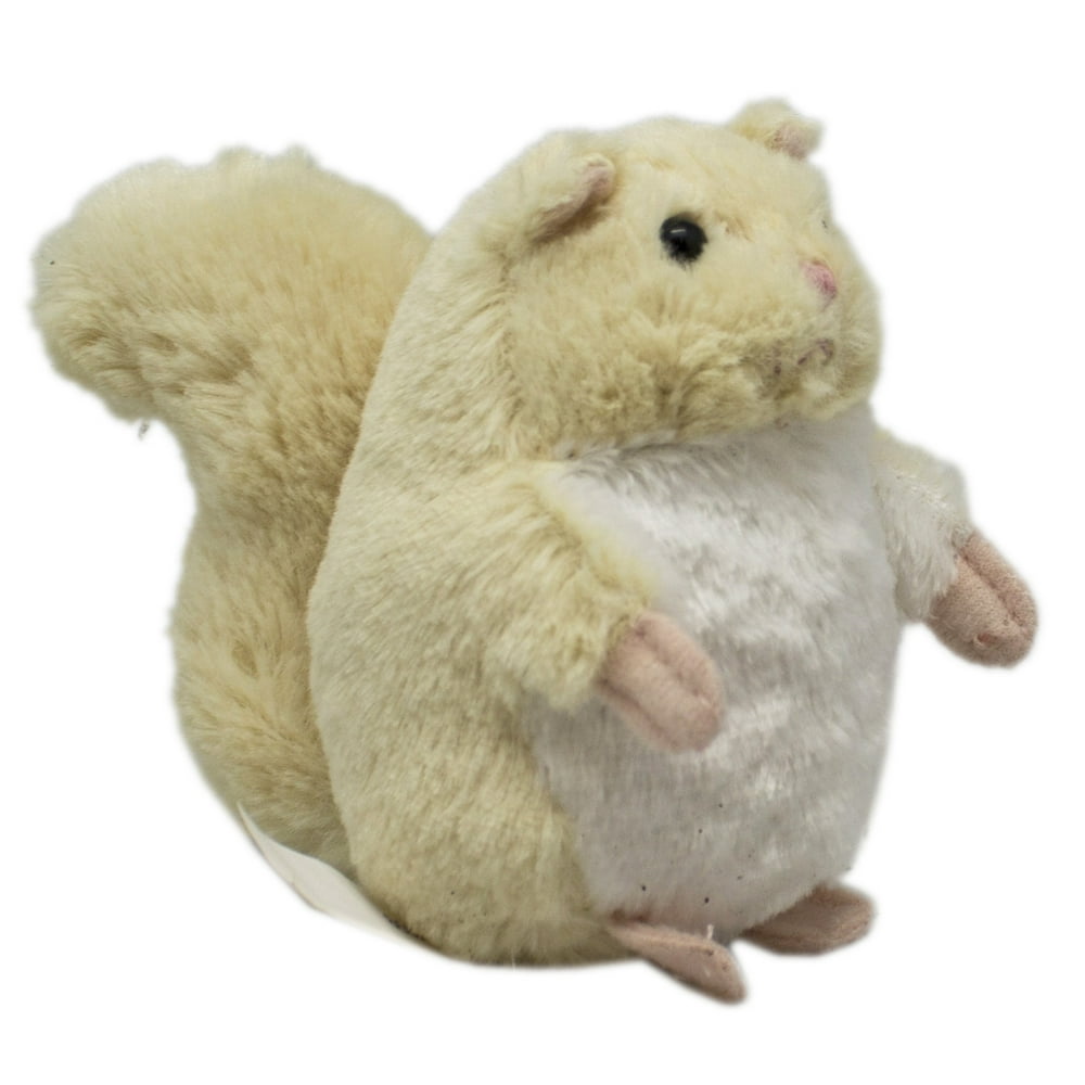 Li'l Squirrel Cute Plush Toy: White - By Ganz - Walmart.com - Walmart.com
