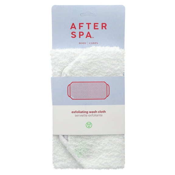 AfterSpa Exfoliating Wash Cloth, 1 Wash Cloth