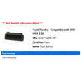 thumbnail image 2 of Trunk Handle - Compatible with 2006 BMW 330i, 2 of 2
