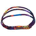 thumbnail image 4 of XIAOHUAGUA African Wax Print Headband Kente 3 Strand Vibrant Afrocentric Headband Headwrap Accessory, 4 of 5