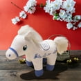 thumbnail image 6 of Hometravel Red Horse Plush Toy Doll, Year of the Horse Success Theme Stuffed Animal for Kids, 20cm Soft Baby Horse for Sleep Companion, Gift for Collection, 6 of 8