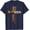 Navy Blue, variant on Easter Cross He Is Risen Jesus Christian Men Women Kid Youth T-Shirt