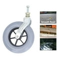 thumbnail image 4 of Wheelchair Wheel, Wide Application Solid PU Wheelchair Replacement Wheel 8 Inch  for Medical Vehicles, 4 of 7