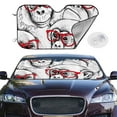thumbnail image 2 of Balery Monkey Print Car Windshield Sun Shade,Windshield Sunshade for Car Pickup Truck SUV Accessories-Small, 2 of 7