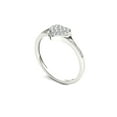 thumbnail image 2 of 1/6Ct TDW Diamond 10K White Gold Diamond Heart Shape Split Shank Fashion Ring, 2 of 5