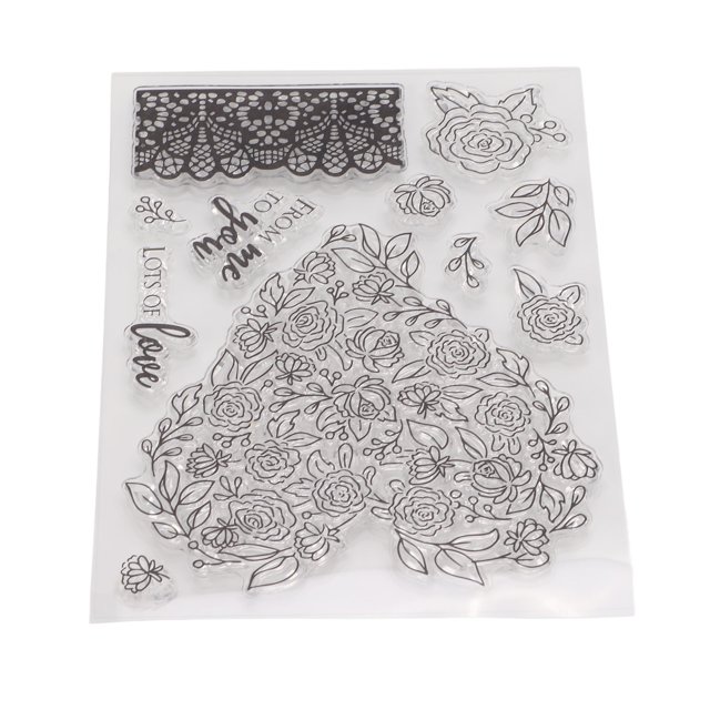 Transparente, Manualidades De Papel, Sellos De Silicona, Regalos Hechos A Mano, álbum Multiusos, Decoración Para Tarjetas De Felicitación, Invitaciones Para Diarios OTVIAP Clear Stamps