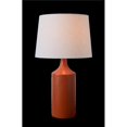 thumbnail image 1 of Kenroy Home 33159ORNG Crayon Table Lamps, Medium, Matte Orange Ceramic, 1 of 6