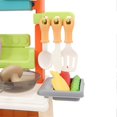 thumbnail image 1 of Kids Kitchen Playset Rich Accessories Toddler Play Kitchen Set Shopping Cart Toy, 1 of 3