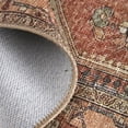 thumbnail image 3 of 2' X 3' Orange Brown And Taupe Abstract Area Rug, 3 of 3