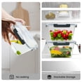 thumbnail image 3 of Contenedores de Almacenamiento de Alimentos Hontent 2 Paquetes 2.5L Herméticos de Vidrio, 3 of 7