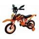 thumbnail image 1 of Bicicleta Infantil MotoCross Niño R-12 Ruedas Entrenamiento Naranja, 1 of 5