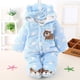 thumbnail image 2 of Ropa de bebé, incluso con punta de ola, bolsa de pies de oso, ropa de ha, ropa de polar coral, ropa de otoño e invierno, ropa de escalada, ropa de lunares, 2 of 5