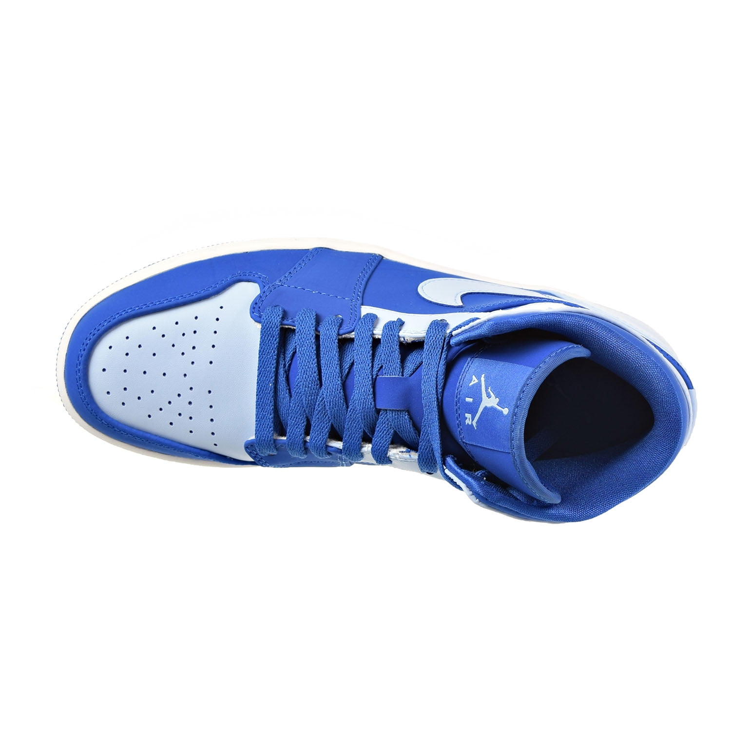 Mens Air Jordan 1 Mid Team Royal Ice 