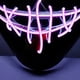 thumbnail image 4 of Máscara Máscara Iluminada De Halloween PP Luz Fría Máscara Ergonómica LED Aterradora Brillante Para Cosplay, 4 of 5