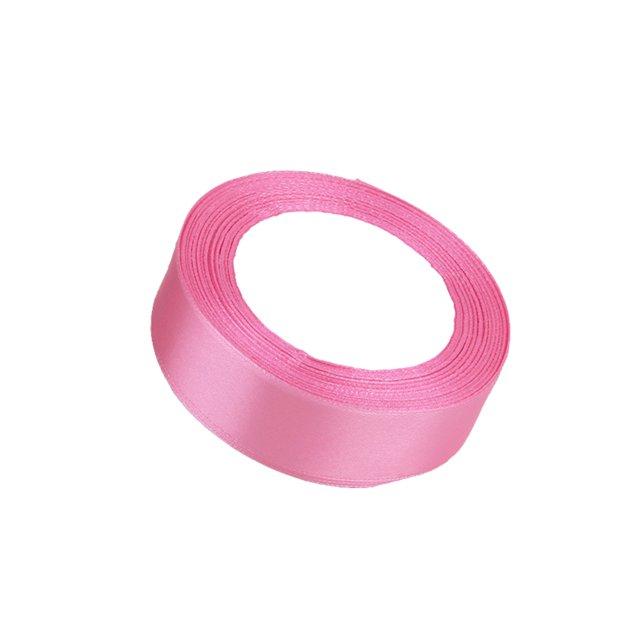 Gift Ribbon Wedding Decorations Clothes Making Supply DIY Craft Accessories Light-weight Polyester Ribbons for Ornaments Dark Pink 79