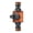 Tangerine orange, variant on Connect Valve Fittings, Quick Tube Air Control Valve, Throttle Flow Speed Controller, Garden Hose Shut Off Valve, Family Safe Adapter for Garden, Kitchen - Green