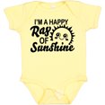 thumbnail image 3 of Inktastic Im a Happy Ray of Sunshine with Happy Sun Boys or Girls Baby Bodysuit, 3 of 5