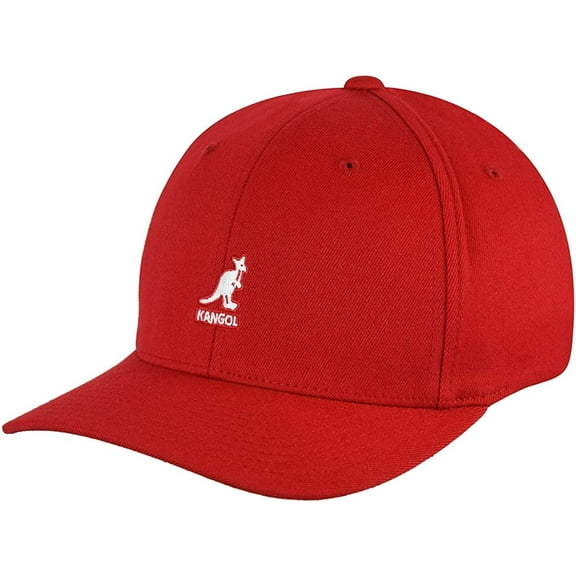 Kangol Wool Flexfit Baseball Cap - Red - XXL