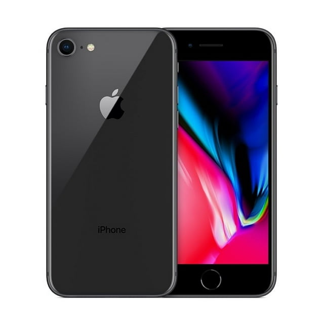 Refurbished Apple iPhone 8 64GB Space Gray LTE Cellular Bell MQ6K2LL/A - B