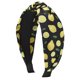 thumbnail image 1 of Diadema de limón, diadema anudada para mujer, accesorio para el cabello de frutas, adecuada para que la maestra la use en fiestas y festividades., 1 of 1