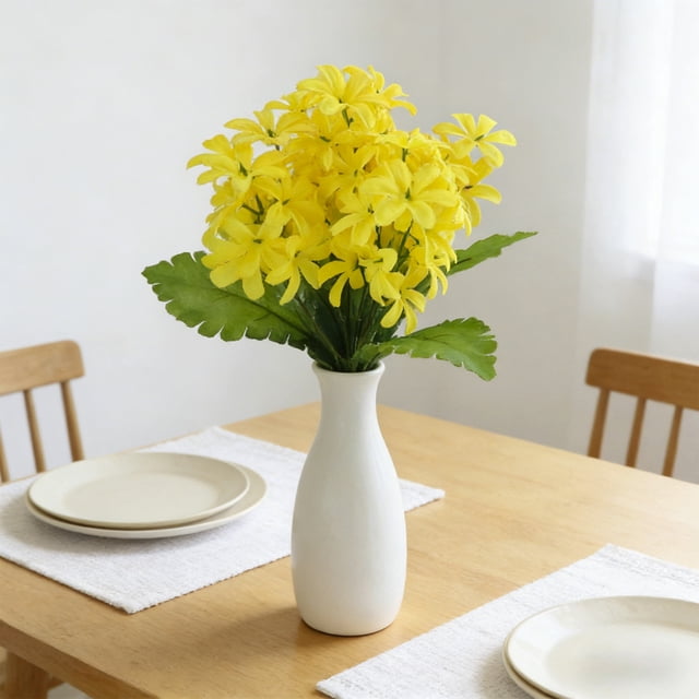 Artificial Daffodils And Hyacinths Perfects For Wedding Decorations Living Room Arrangements And Festive Or Everyday Decorations