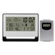 thumbnail image 1 of Higrómetro Inalámbrico Para Exteriores, Reloj Despertador, Tecnología Rf, Medidor De Humedad Digital Con Sensor Inalámbrico Para El Jardín De La Cocina Del Hogar Moyic EL008227-00, 1 of 6