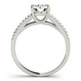 thumbnail image 4 of 14k White Gold Split Shank Round Diamond Engmt Ring 1 1/8 cttw Size 8, 4 of 4