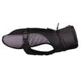 thumbnail image 1 of Chaqueta para perros grandes, chaleco reflectante impermeable de invierno con hebilla ajustable, ropa cálida para perros con forro polar, color negro, talla 3XL, 1 of 4