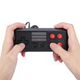 thumbnail image 4 of Consola de juegos portátil clásica con mando de bolsillo portátil con tarjeta de juego para PVP (rojo), 4 of 5