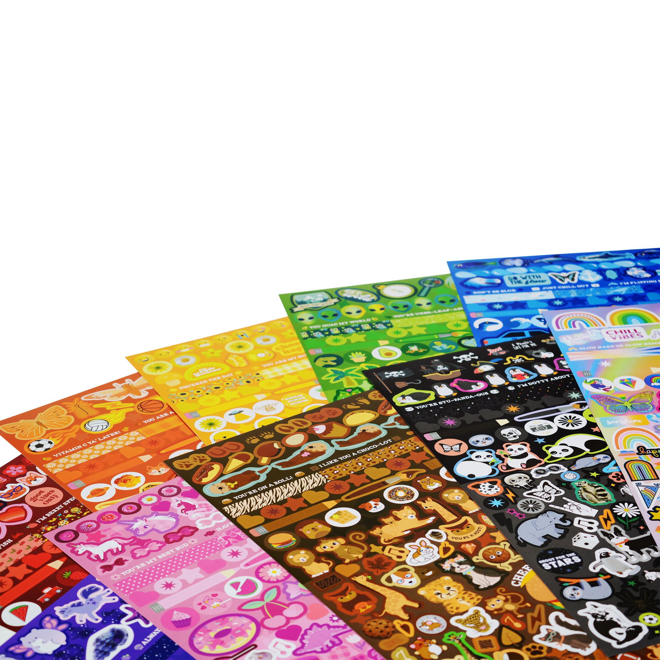 Pen+Gear Jumbo Sticker Book, Super Star Edition, 2100+ Stickers
