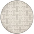 thumbnail image 3 of Safavieh Amherst Denton Geometric Area Rug, Ivory/Light Gray, 7' x 7' Round, 3 of 9