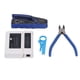 thumbnail image 3 of Kit De Herramientas De Engarzado RJ45, Herramienta Pelacables De Red De Engarzado, Engarzador Ethernet Todo En Uno Para Engarzado De Conectores Modulares Cat5e Cat6 Cat6a 8P8C, 3 of 8