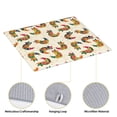thumbnail image 4 of Naloa Boho Chicken Dish Drying Mat for Kitchen Counter, Heat Resistant Drainer Mats, Absorbent Draining Mat,Dish Rack Pad,16"x18", 4 of 8