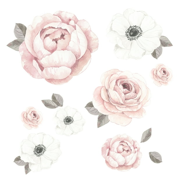 Flowers Wall Decals, by Lambs and Ivy