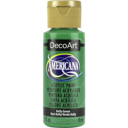 UPC: 0016455155301 | DecoArt Americana Acrylic Color 2 oz. Kelly Green