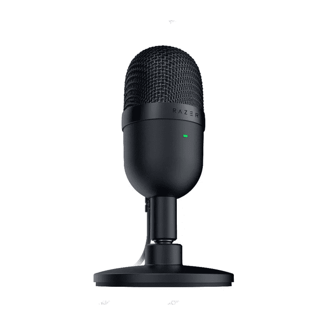 "Micrófono Razer Seiren Mini Stream Podcast Color Negro "