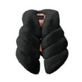thumbnail image 2 of Mgmyaa Girls Fleece Jacket Vest Sleeveless Fuzzy Warm Outerwear Casual Winter Top 1-13 Years, 2 of 5