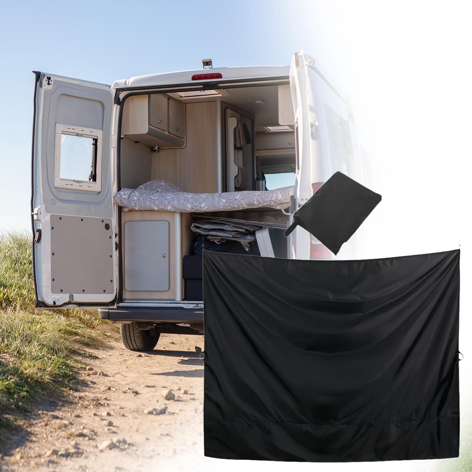 JISADER Car Privacy Curtain Portable Blackout for Breastfeeding Reading Outdoor