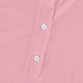 thumbnail image 6 of Lumtrix Women'S Polo Shirts Long Sleeve Collared T Shirt Golf Shirt Business Casual Tee Casual Tops Button Down Pink L, 6 of 7