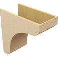 thumbnail image 5 of 12"W x 24"D x 24"H Classic Legacy Rough Cedar Woodgrain TimberThane Corbel, Primed Tan, 5 of 6