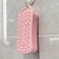 thumbnail image 4 of Soft Silicone Body Scrubber Double Sided Use Pink, 4 of 8