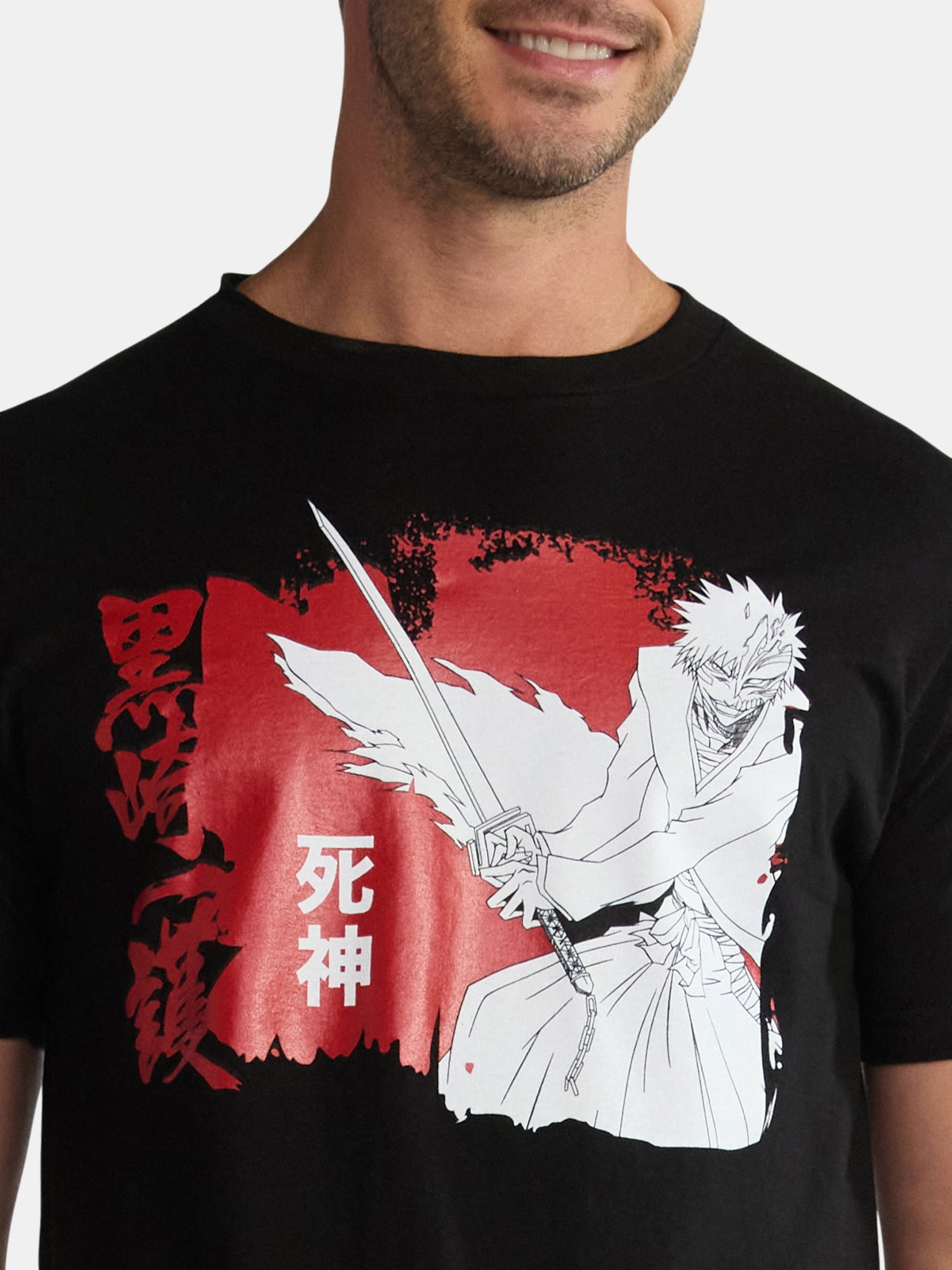 Bleach Men's Graphic Tee with Short Sleeves, Sizes M-XL