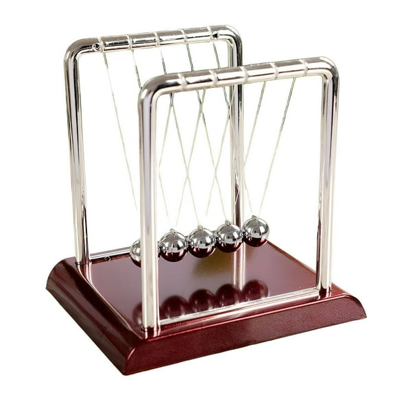 CCOCC Newtons Cradle,Scientific Motion Display Newton Bassinet,Engaging Physics Experiment Pendulum,L