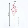 thumbnail image 3 of Efavormart 2 Branches - 42" Pink Carnation Flower Spray, Silk Flower Bouquet - Perfect for Table, Banquet, Wedding, Office, Events, Centerpieces, Chairs, Arches, Backdrops, and Stage Decor, 3 of 11