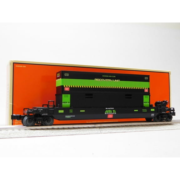 LIONEL AREA 51 MAXI-STACK FLAT CAR O GAUGE 2528060