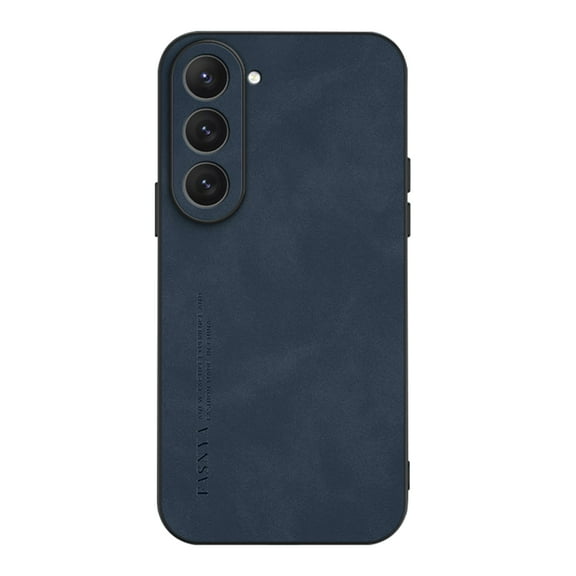 Allytechgroup Slim Case for Samsung Galaxy S24 Plus, Vintage Skin Friendly TPU Back Cover Anti-Scratch Shockproof Bumper Lightweight Phone Case for Galaxy S24 Plus, Navyblue