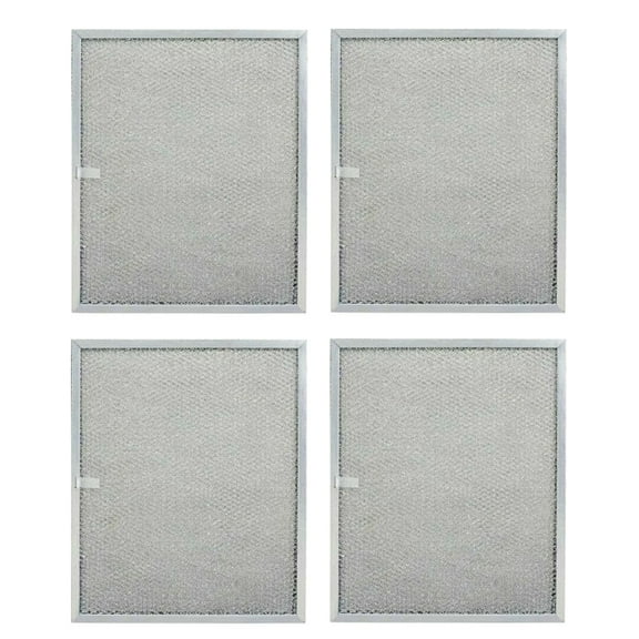 4 Compatible 99010300 Broan Grease Range Hood Filters 11-7/8" x 17-11/32"