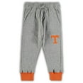thumbnail image 2 of Infant Wes & Willy Heathered Gray/Tennessee Orange Tennessee Volunteers Jie Jie Long Sleeve Bodysuit & Pants Set, 2 of 3