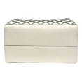 thumbnail image 6 of New Valentino Garavani Beehive Lattice Ivory Studded Leather Crossbody Tote Bag, 6 of 9